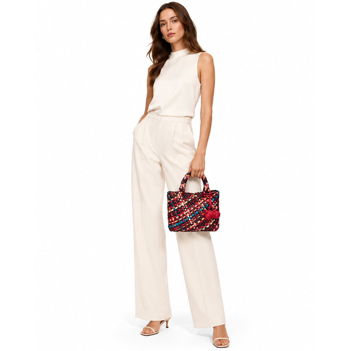 The Mosaic Woven Commuter Tote