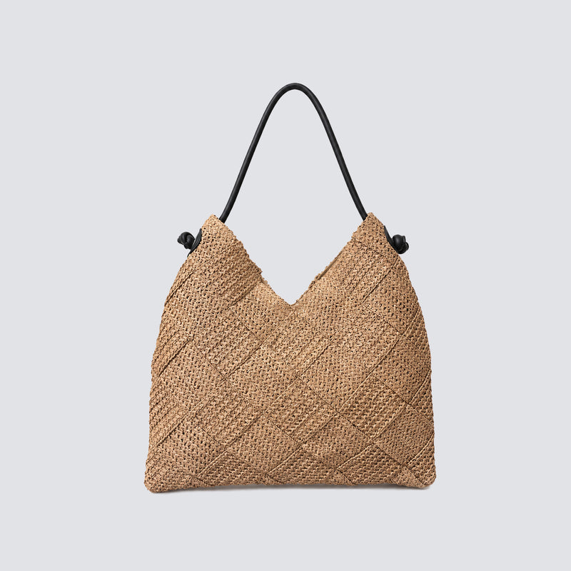 The Capri Woven Straw Tote