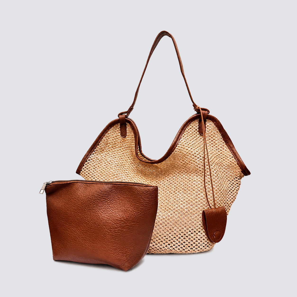 The Amalfi Woven Shoulder Bag
