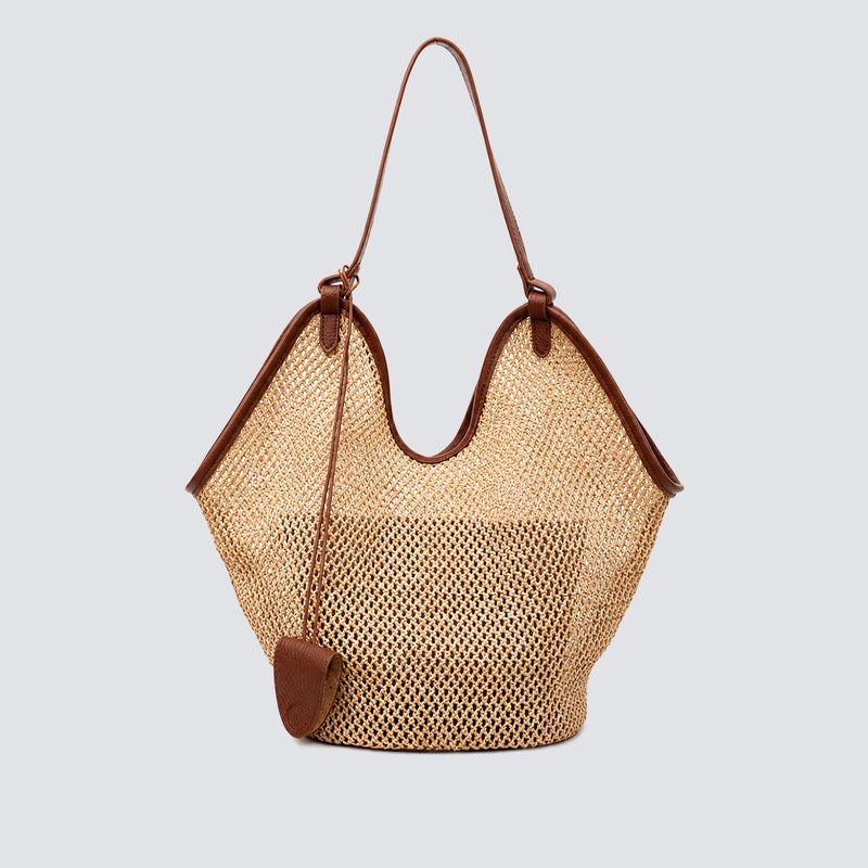 The Amalfi Woven Shoulder Bag