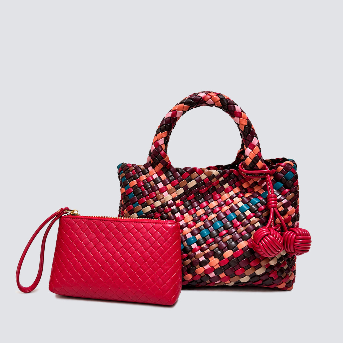 The Mosaic Woven Commuter Tote